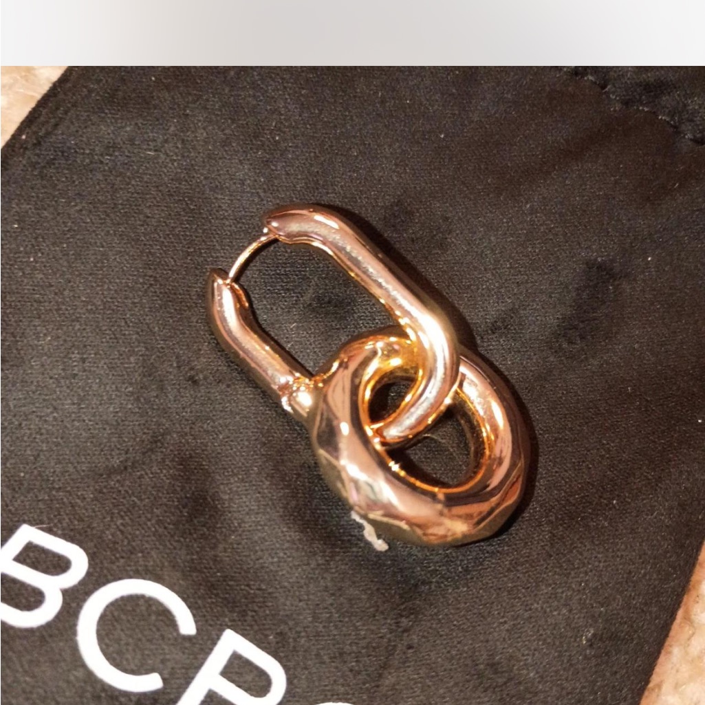 Bcbgmaxazria Gold Twist Earrings 10$